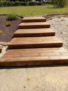 Photo de galerie - Escalier bois
