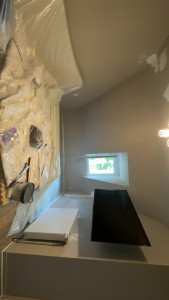 Photo de galerie - Avant application de 2 couche de peinture 