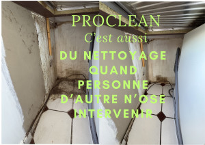 Photo de galerie - Cette cliente est heureuse de savoir que derrière son électroménager c’est propre 