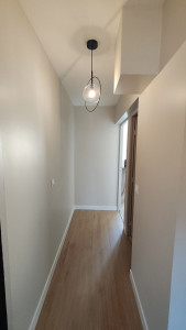 Photo de galerie - Enduit peinture parquet plinthe 