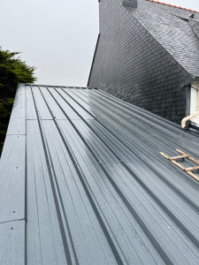 Photo de galerie - Toiture neuve en bac acier 