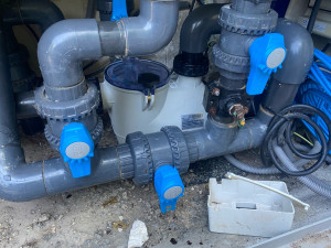 Photo de galerie - Remplacement d’une pompe filtration 