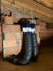 Photo de galerie - Installation VMC simple flux