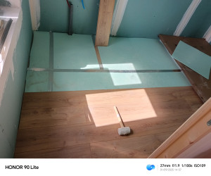 Photo de galerie - Pose de parquet - Revêtement de sol