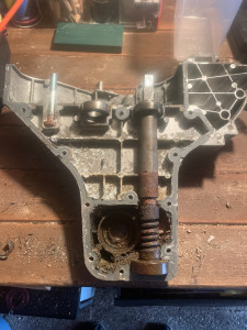 Photo de galerie - Réparation engrenage d’arbre de transmission d’un motoculteur 