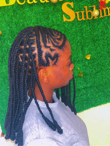 Photo de galerie - Tresses tendance sur cheveux naturels 