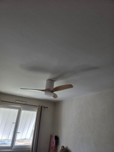 Photo de galerie - Installation ventilateur 