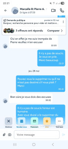 Photo de galerie - Avis Marcelle et Pierre A qui se sont trompé de personne mais qui ne peuvent ni modifier ni supprimer leur commentaire 