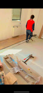 Photo de galerie - Pose de parquet - Revêtement de sol