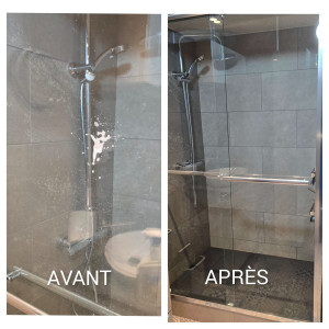 Photo de galerie - Pour un bain à l’aise, B&F Nettoyage vous propose ses solutions pour lutter contre le calcaire dans vos douches et sanitaires. ✨
Un intérieur propre, sain et agréable à vivre !
