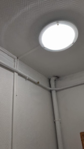 Photo de galerie - Installations d'éclairage et rangement de goulotte 