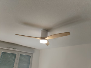 Photo de galerie - Pose de ventilateur 
