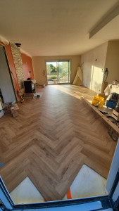 Photo de galerie - Pose de stratifié 