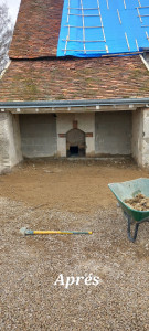 Photo de galerie - Enlèvement de la dalle béton