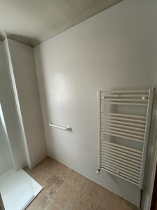 Photo de galerie - Pose et raccordement sèche serviette