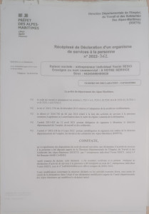 Photo de galerie - Ce document me permet de vous faire bénéficier de 50% de crédit d'impôt 