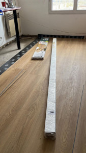 Photo de galerie - Pose de parquet - Revêtement de sol