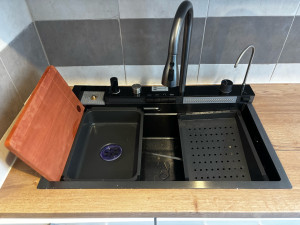 Photo de galerie - Mise en place d’un évier Temu 