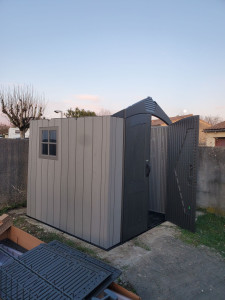 Photo de galerie - Montage abri jardin 