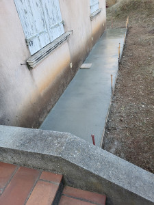 Photo de galerie - Coffrage dalle