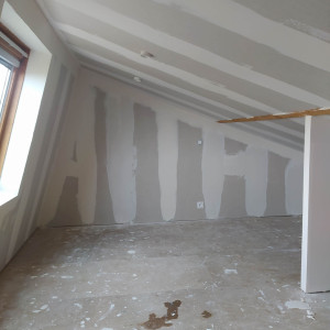 Photo de galerie - Création d'une nouvelle pièce dans les combles