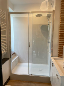 Photo de galerie - Rénovation d’une salle d’eau