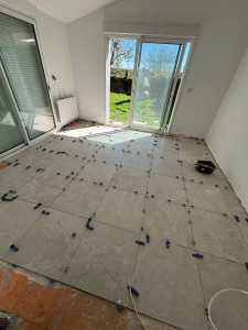 Photo de galerie - Carrelage en cours