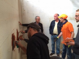 Photo de galerie - Formation pour les professionnelles aux enduits de la gamme Argilus 