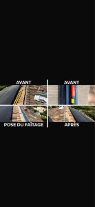 Photo de galerie - Réfection du faîtage de toiture