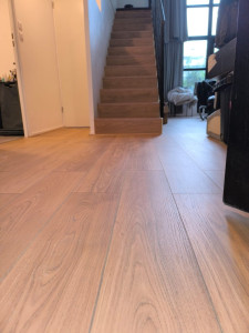 Photo de galerie - Pose de parquet