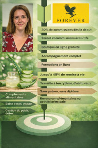 Photo de galerie - Activité secondaire conseillère chez FOREVER 