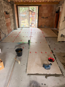 Photo de galerie - Pose carrelage 1m/1m