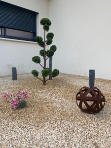 Photo de galerie - Création de jardin zen et épuré 