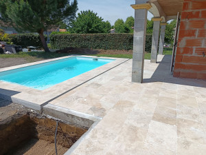 Photo de galerie - Carrelage de piscine