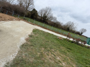 Photo de galerie - Terrassement terminé 