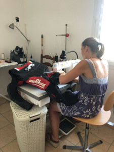 Photo de galerie - Retouche vêtements moto