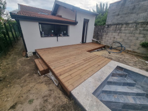 Photo de galerie - Réalisation de terrasse en bois