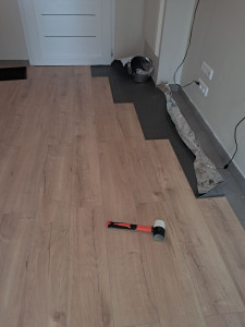 Photo de galerie - Pose de parquet 