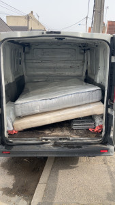 Photo de galerie - Transport fun matelas avec sommier 