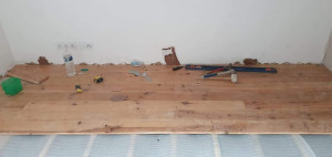 Photo de galerie - Pose de parquet - Revêtement de sol