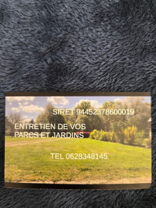 Photo de galerie - Entretien parcs et jardins 