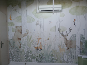 Photo de galerie - Peinture - Tapisserie