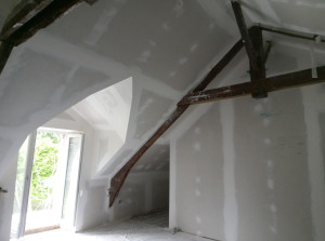 Photo de galerie - Rénovation joint placo