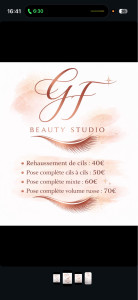 Photo de galerie - Prestation de cils 