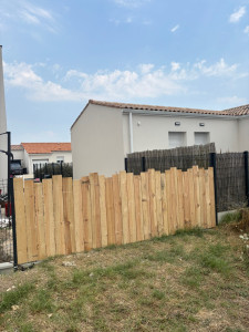 Photo de galerie - Clôture Bois 