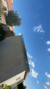 Photo de galerie - Rive en zinc neuf Plus Enduit neuf