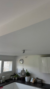 Photo de galerie - Ratissage ponçage application peinture.