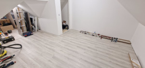 Photo de galerie - Pose parquet 