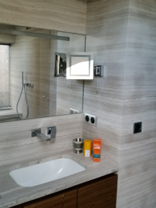 Photo de galerie - Salle de bain en marbre