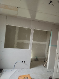 Photo de galerie - Création d'un dressing. 